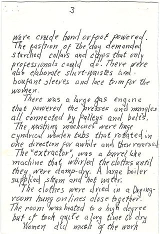 Kenneth Oswald Schmidt's handwritten original of My Father — page 3 of 7