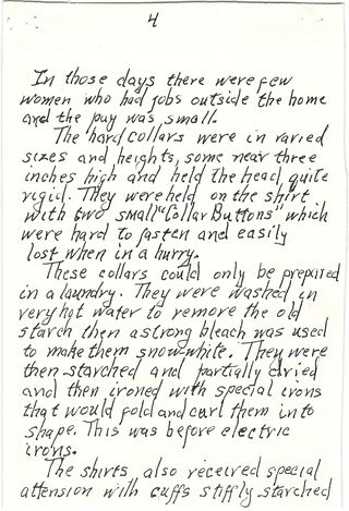 Kenneth Oswald Schmidt's handwritten original of My Father — page 4 of 7