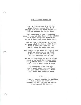 Scan of i'm a little mixed up