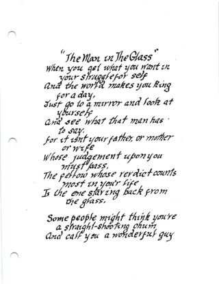 Scan of the man in the glass — page 1 of 2