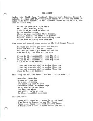 Scan of old songs — page 1 of 2