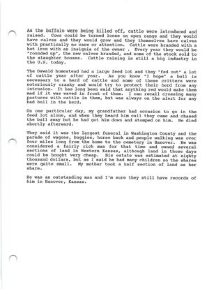 The 1995 typescript of a letter to all the great grandchildren — page 2 of 2