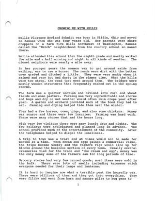 Scan of growing up with nellie — page 1 of 2