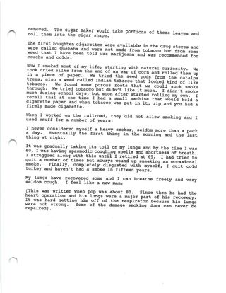 Scan of smoking is bad for your health — page 2 of 2