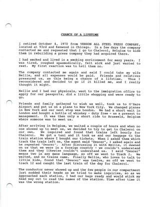 Scan of trip to europe (all expenses paid) — page 3 of 11