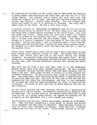 Scan of trip to europe (all expenses paid) — page 6 of 11