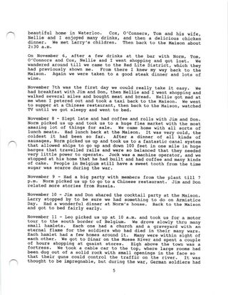 Scan of trip to europe (all expenses paid) — page 7 of 11