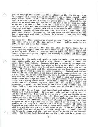 Scan of trip to europe (all expenses paid) — page 8 of 11