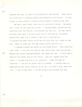 Scan of a rat in the feed barrel — page 2 of 2